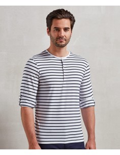 P-PR218-Mens Long-John Roll Sleeve Tee 2